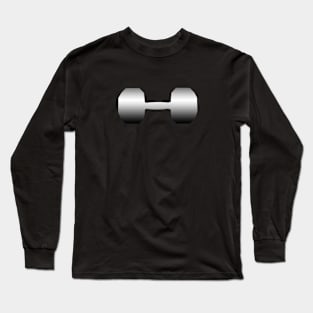 dumbbell workout shirt Long Sleeve T-Shirt